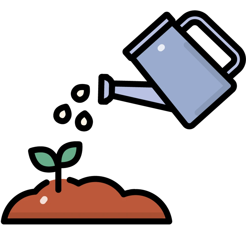 Water the seed